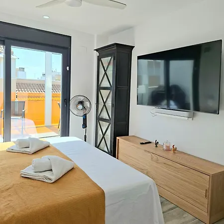Penthouse-pool-jacuzzi-gym-sauna- Pmt41 Торрев'єха